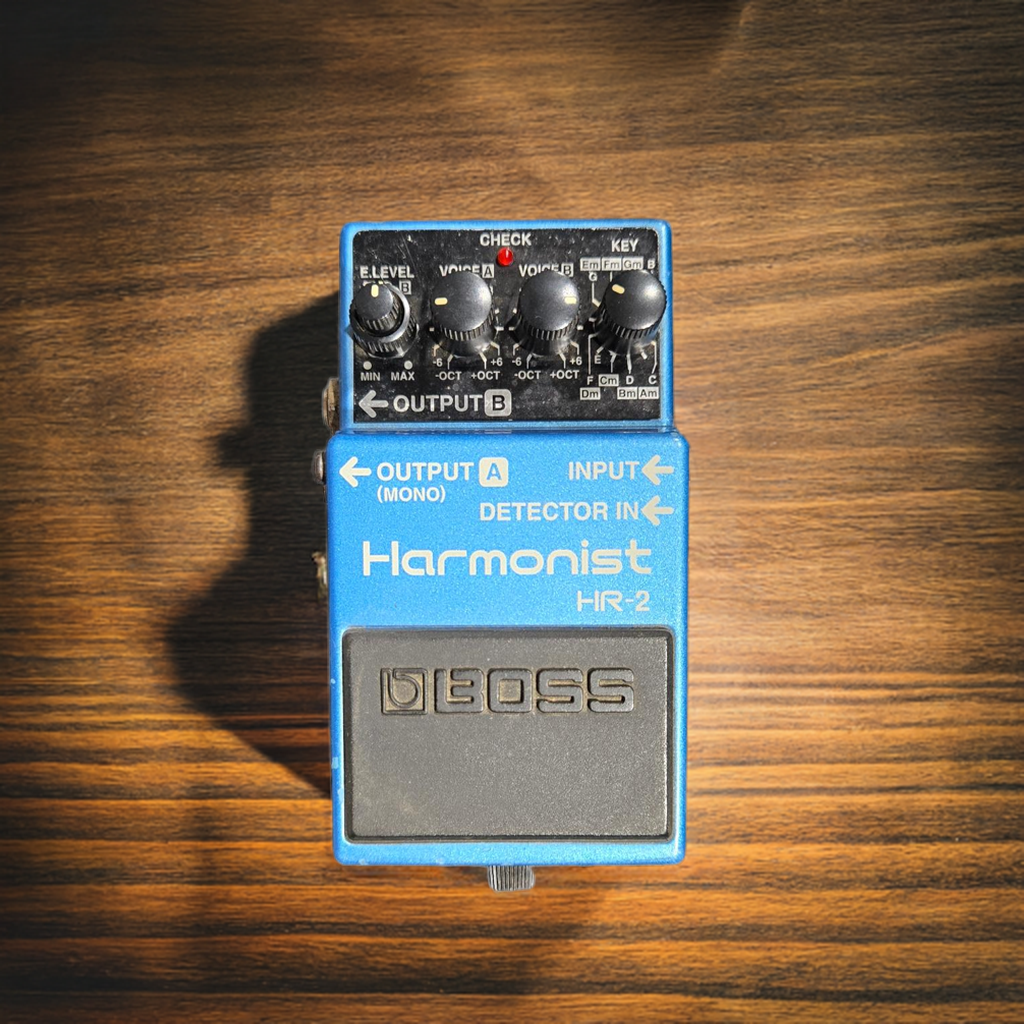 Used Boss Harmonist HR-2 Pedal For Electric Guitar