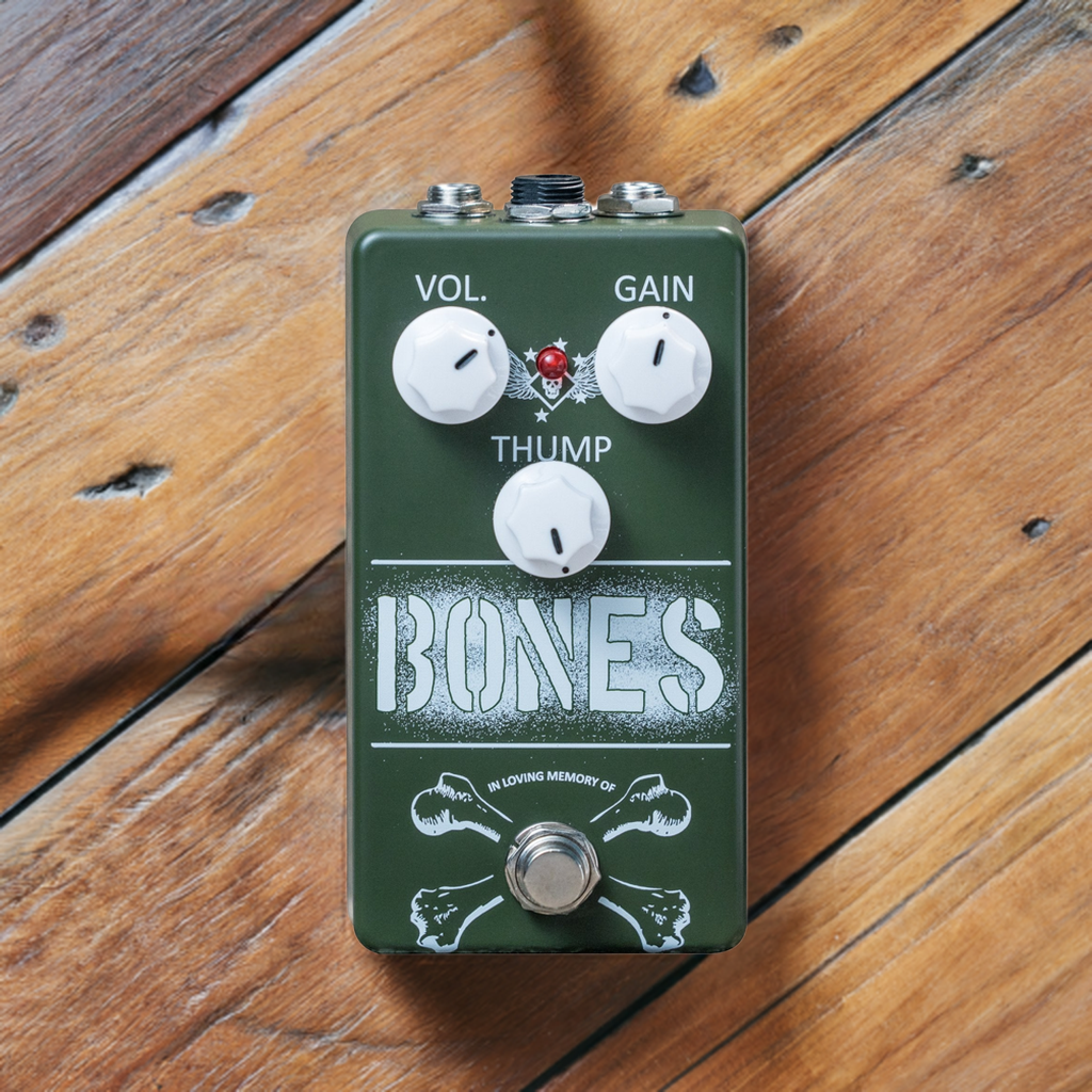 Fallen Raider Audio Bones Boost/Light Fuzz Pedal