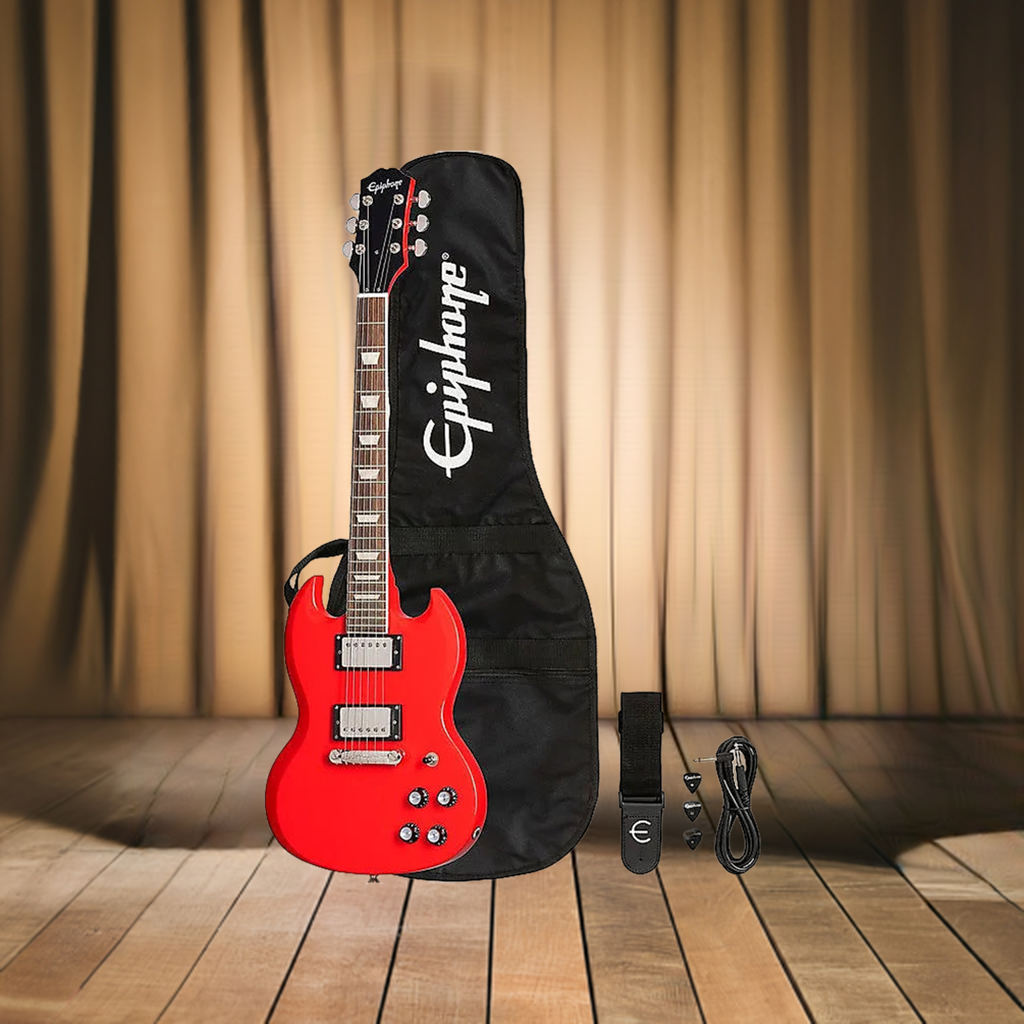 Epiphone Power Player Pack SG Lava Red