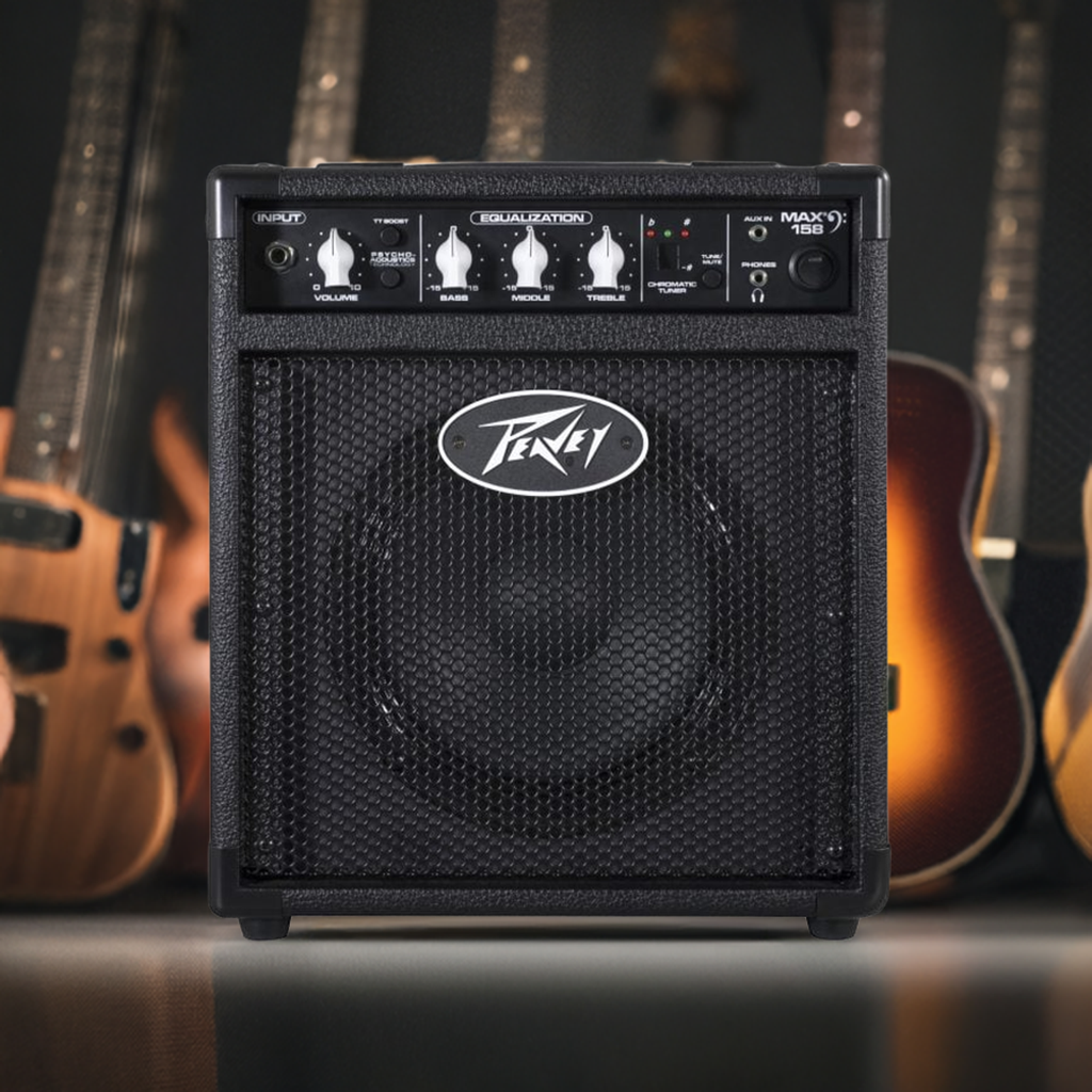 Peavey Max 158 1x8 15 Watt Bass Combo Amp