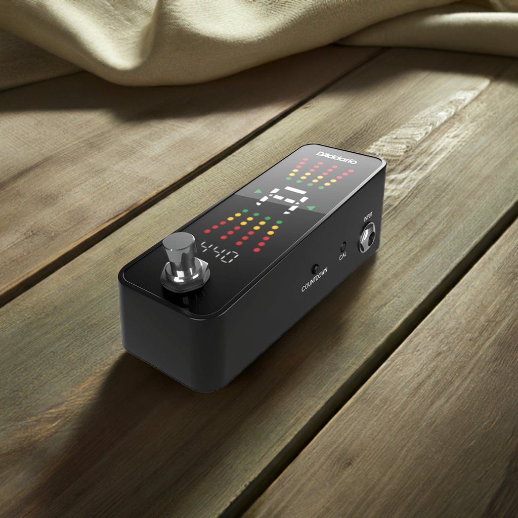 D'Addario Pedal Tuner+ 32 Bit Processor