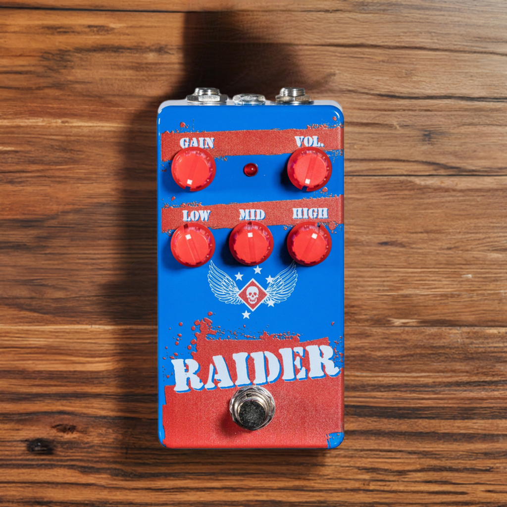Fallen Raider Audio Raider Overdrive And Distortion Pedal