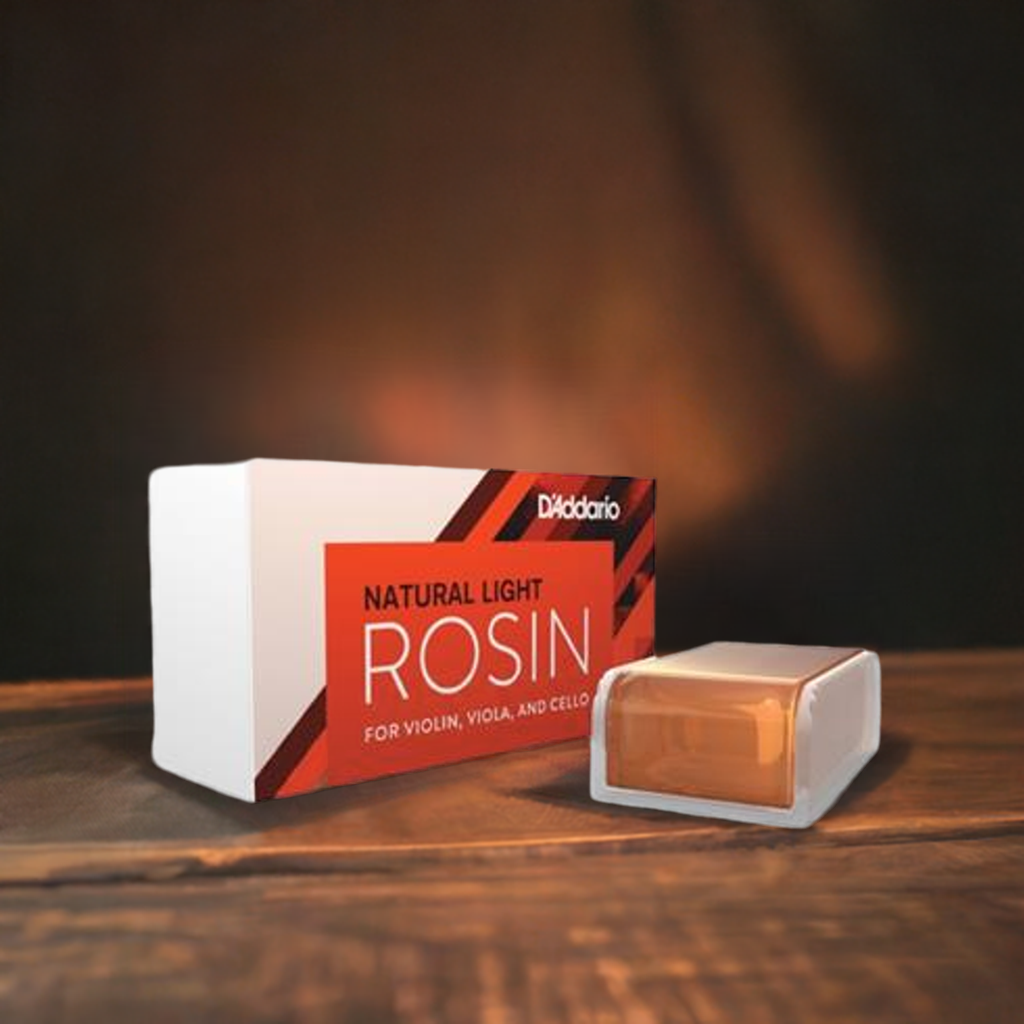D'Addario Natural Bow Rosin Light