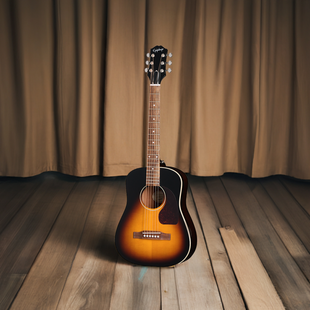 Epiphone J-45 Express Sunburst With Gig Bag