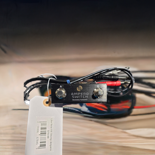 Like New Hotone Ampero Switch And Cable