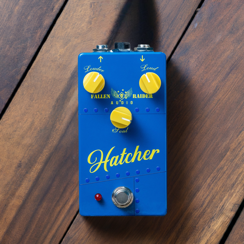Fallen Raider Audio Hatcher Blues Distortion Pedal