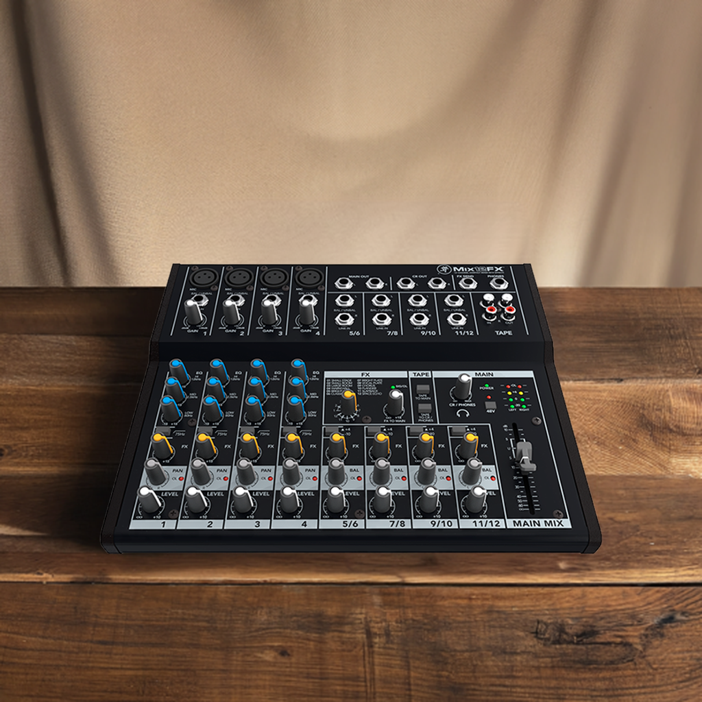 Mackie Mix12FX 12 Channel Compact Mixer With Effects