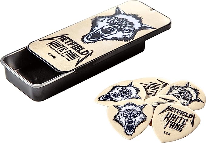 Dunlop Pick Tin Hetfield White Fang