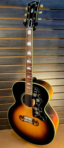 Gibson SJ-200 Original Vintage Sunburst Acoustic Electric Guitar with Hardcase