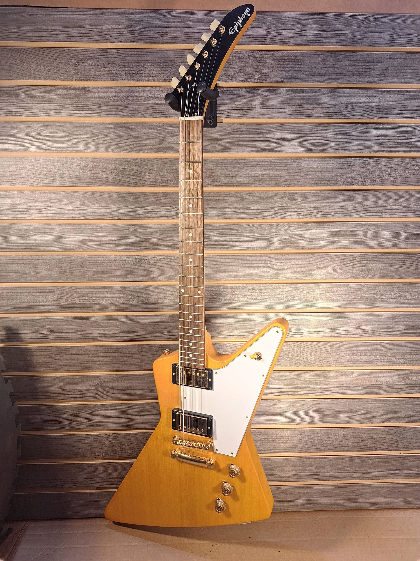 1958 Epiphone Korina Explorer With White Pickguard Hardshell Case Included