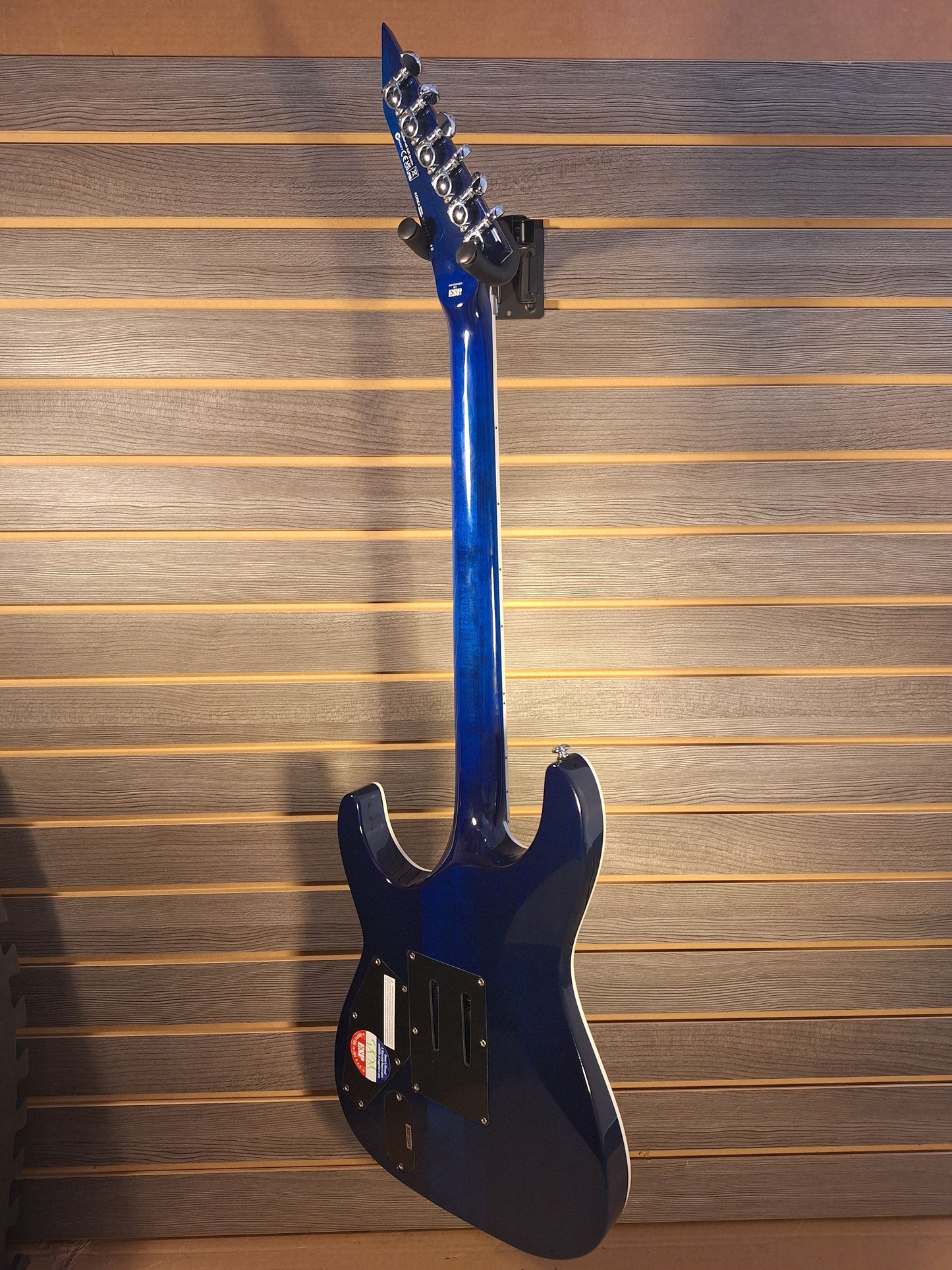 LTD MH-1000QM Black Ocean Electric Guitar