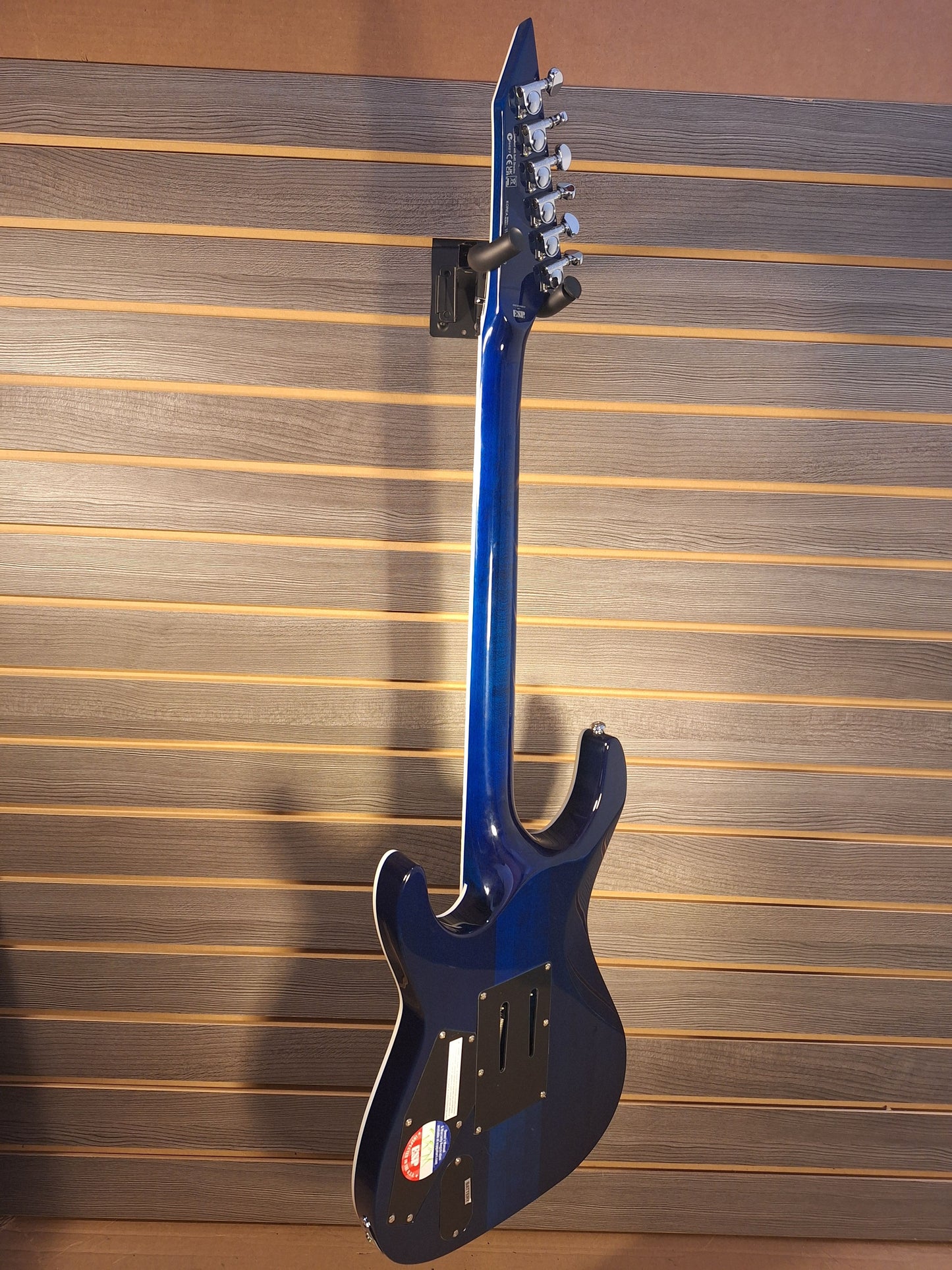 LTD MH-1000QM Black Ocean Electric Guitar