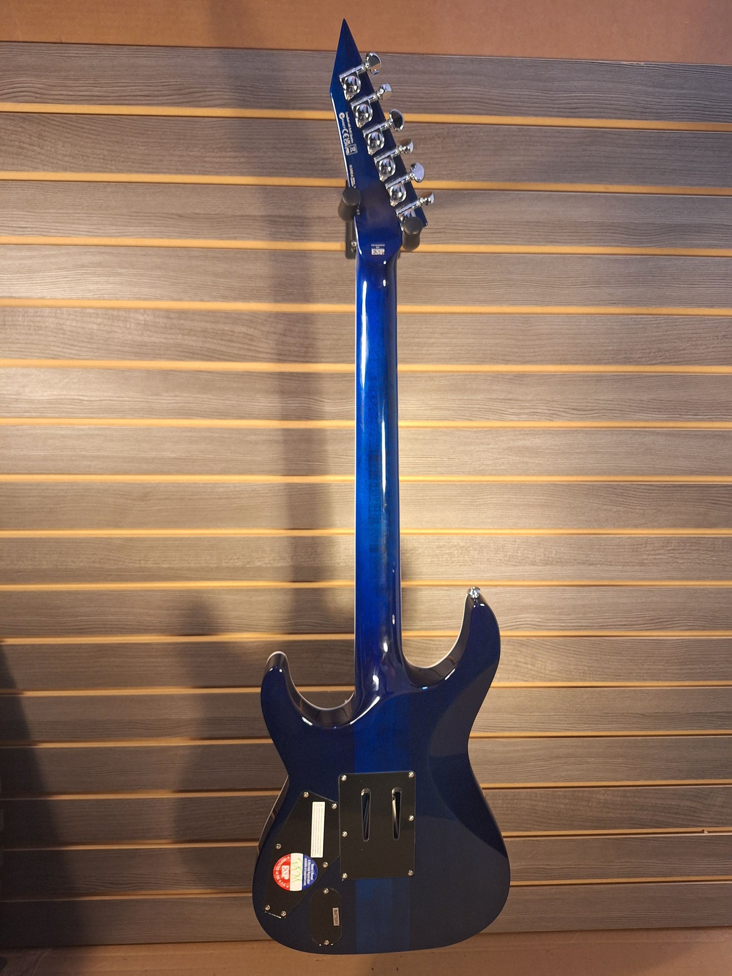 LTD MH-1000QM Black Ocean Electric Guitar