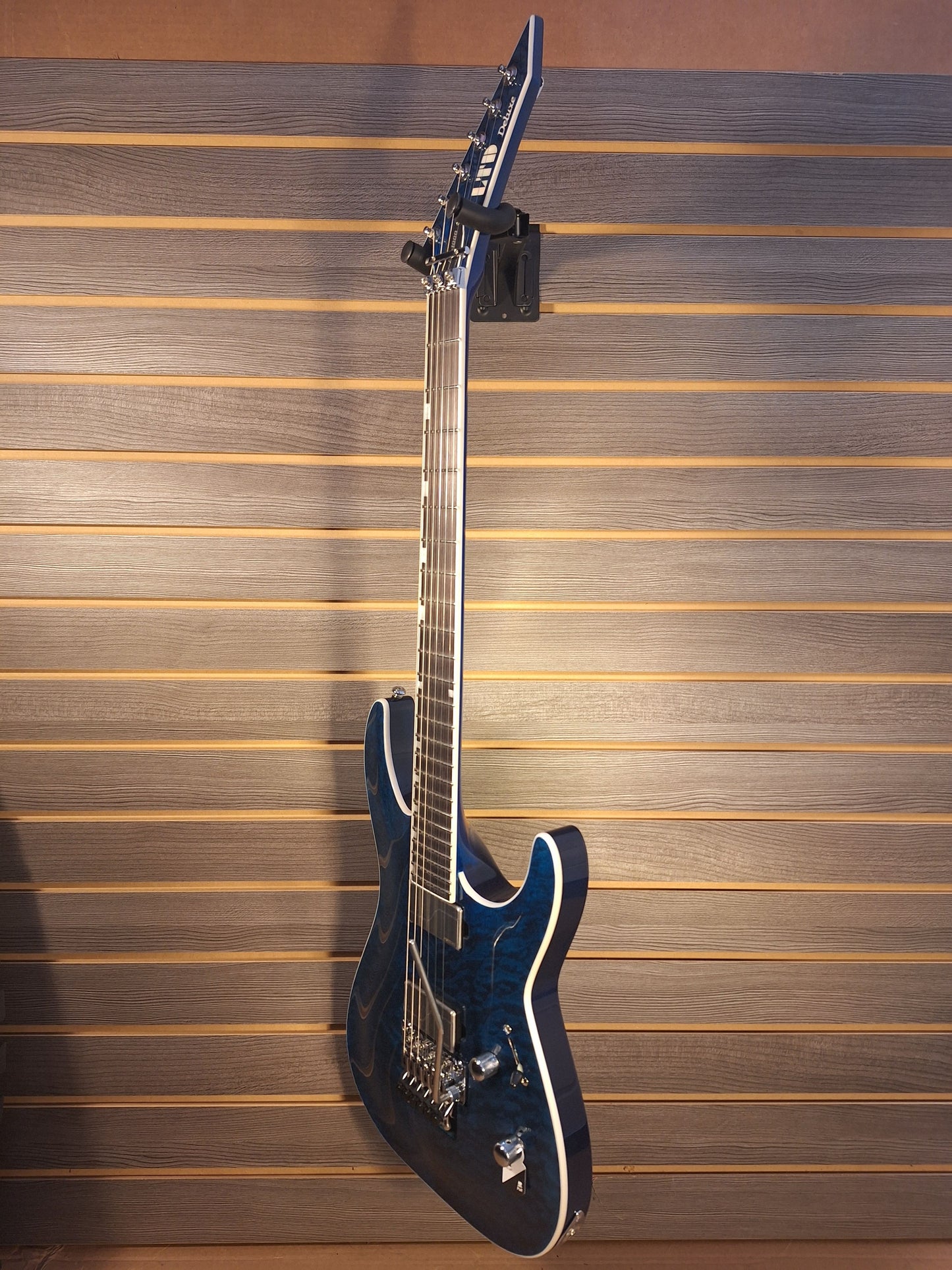 LTD MH-1000QM Black Ocean Electric Guitar