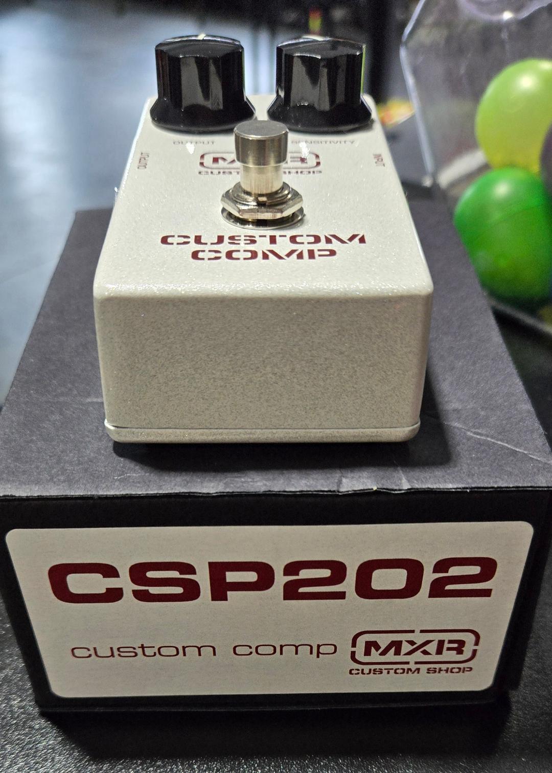 Previously Owner MXR Custom Compressor CSP202 Guitar Pedal
