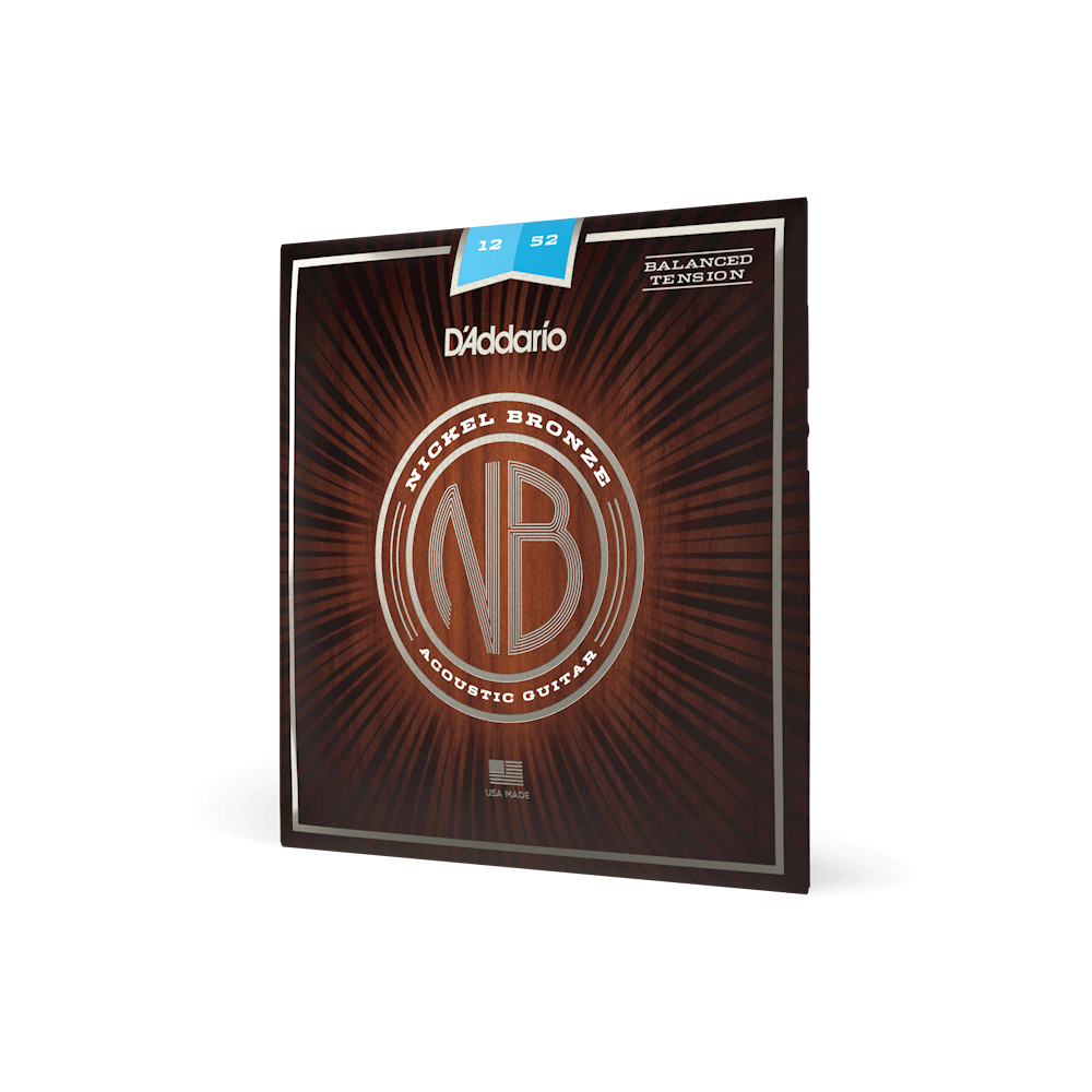 D'Addario Nickel Bronze 12/52 Acoustic Guitar Strings