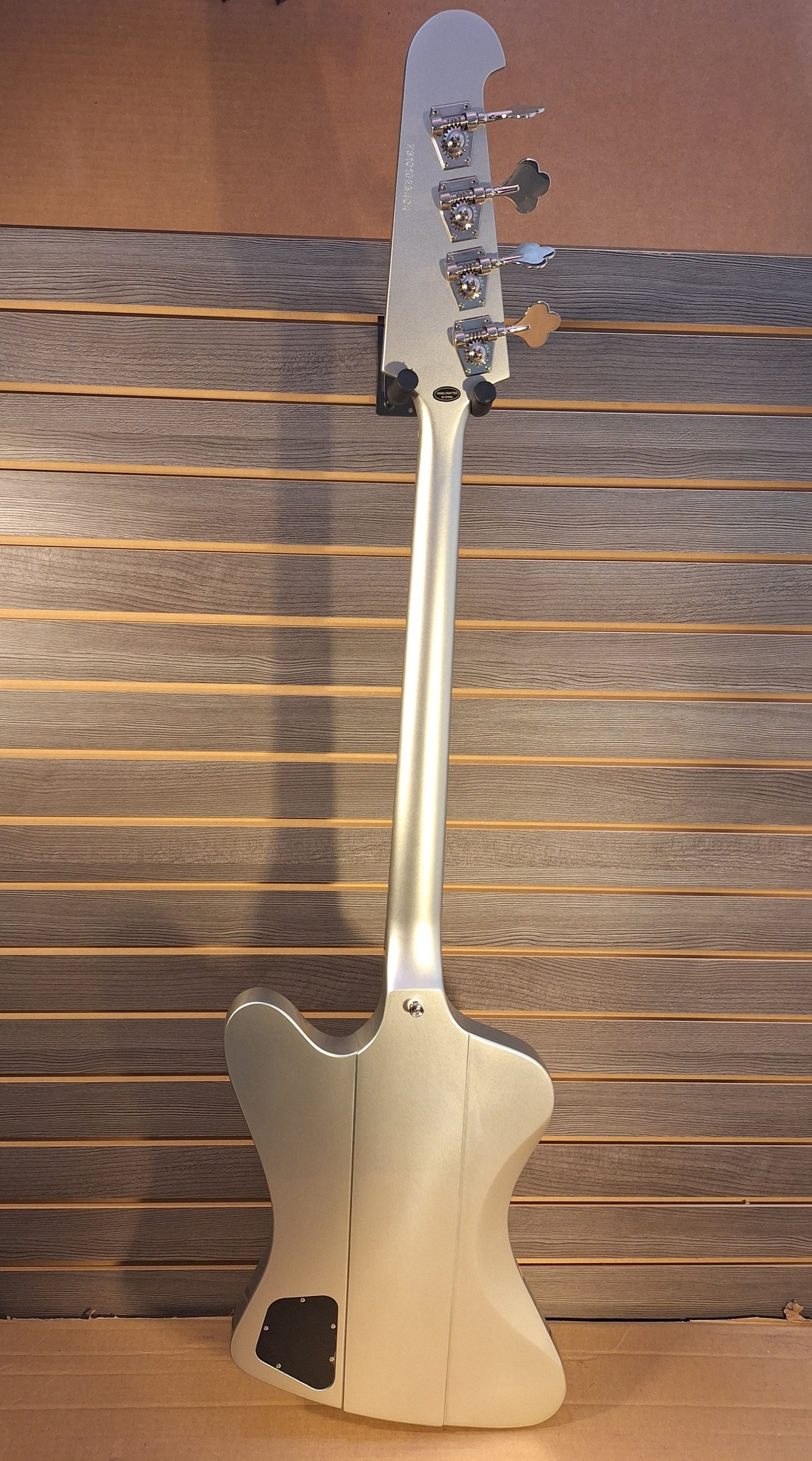 Epiphone Thunderbird '64 Electric Bass. Silver Mist W Premium Gig Bag