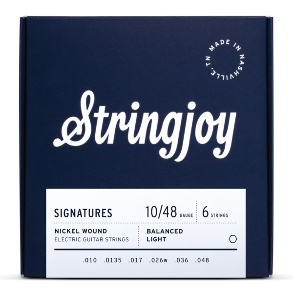 Stringjoy Guitar Strings Nickel Wound Electric 10-48