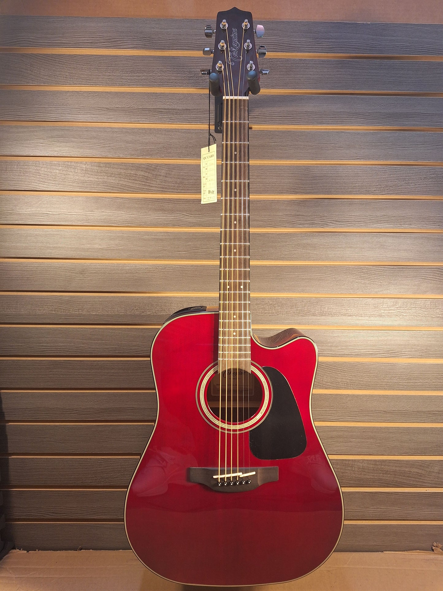 "Used" Takamine GD30CE Wine Red Acoustic/Electric Guitar