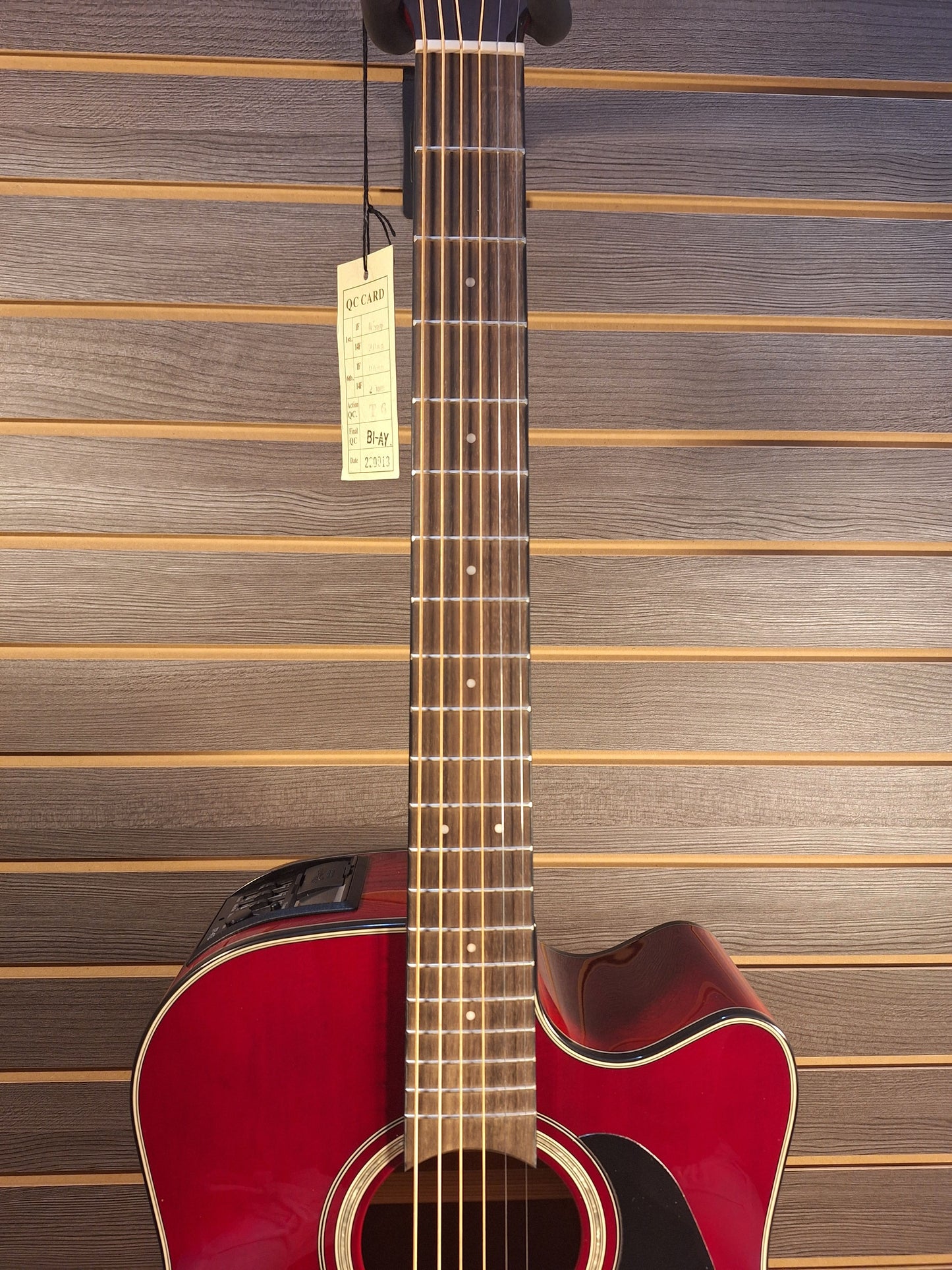 "Used" Takamine GD30CE Wine Red Acoustic/Electric Guitar