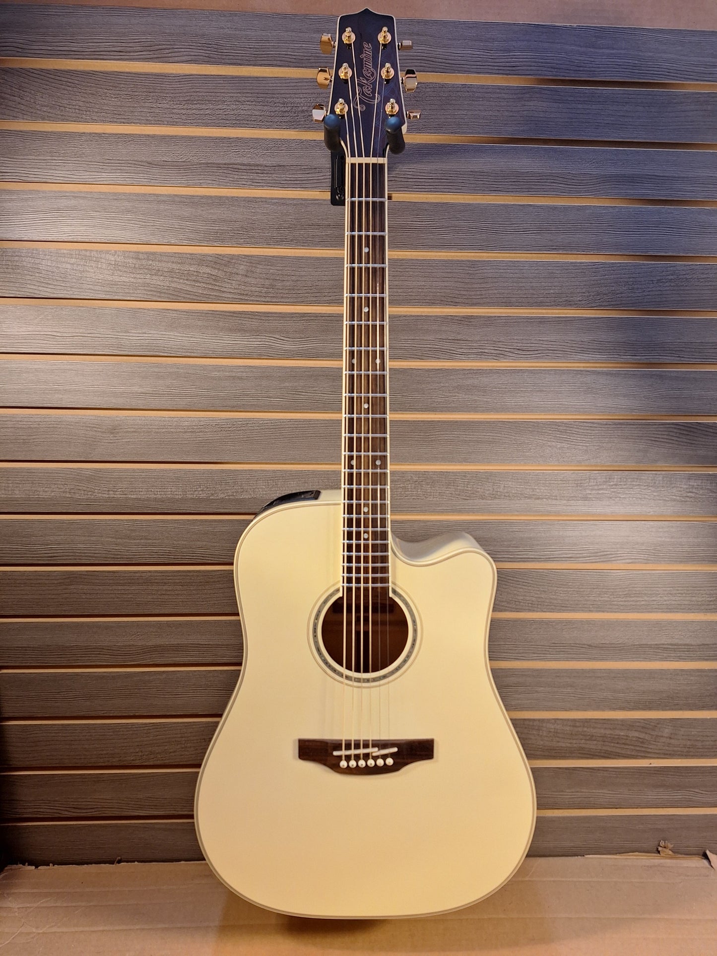 "Used" Takamine GD37-CE-PW Acoustic/Electric Guitar with Gig Bag