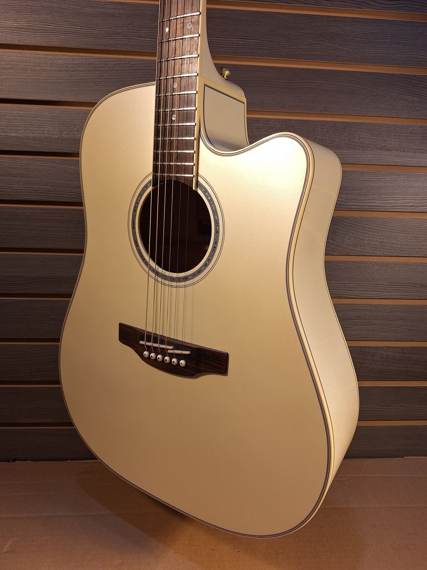 "Used" Takamine GD37-CE-PW Acoustic/Electric Guitar with Gig Bag