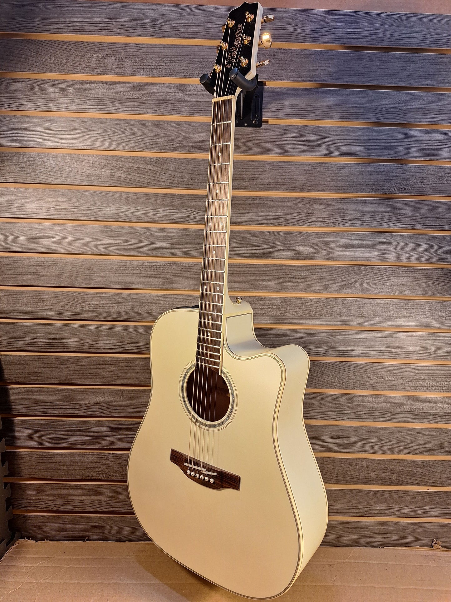 "Used" Takamine GD37-CE-PW Acoustic/Electric Guitar with Gig Bag