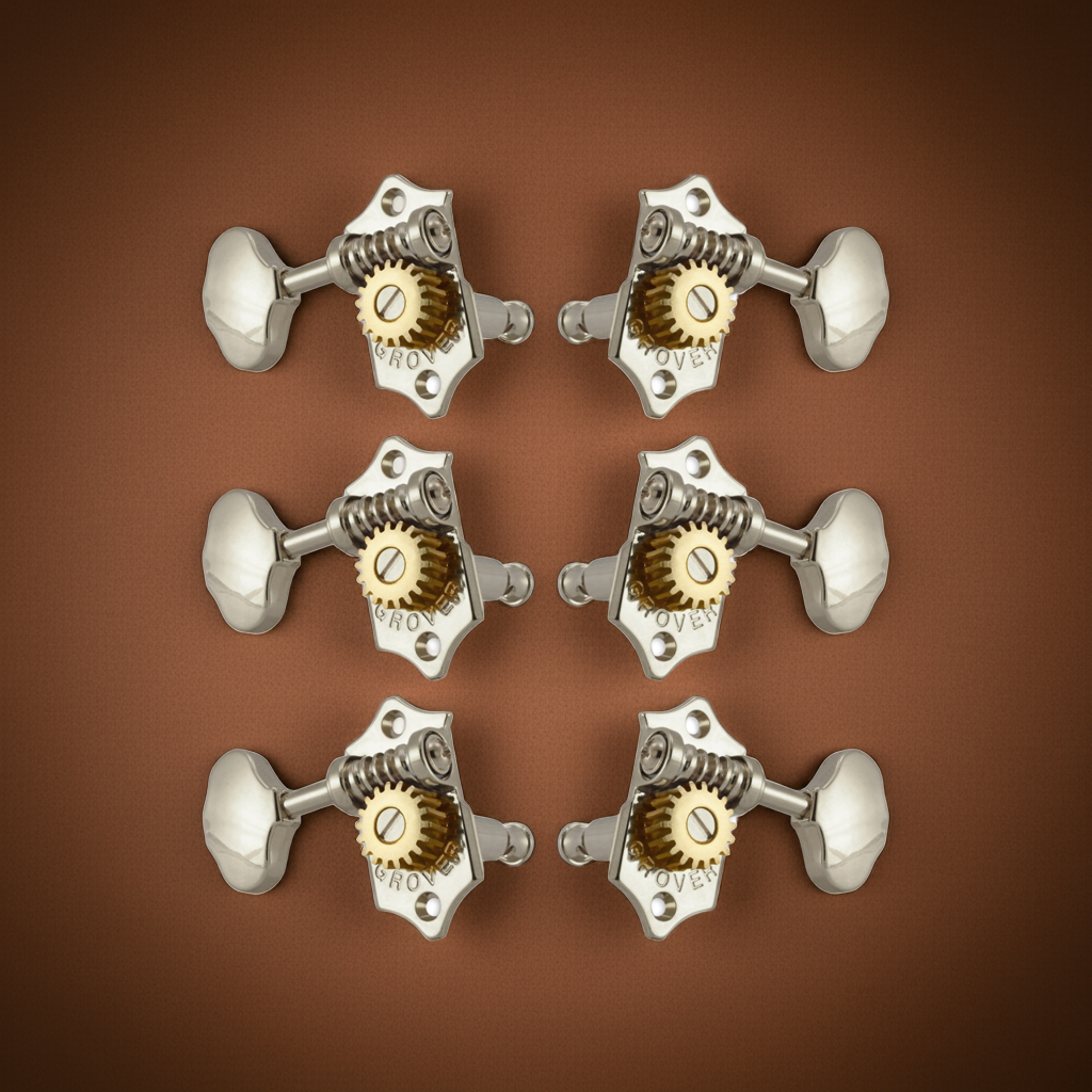 Grover Tuning Machine Set STA-TITE 18:1 H97-18NA