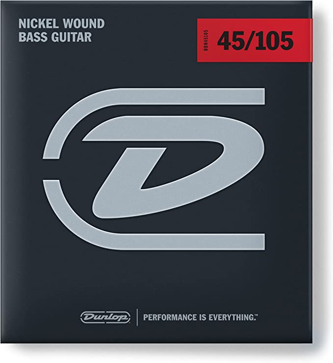 Dunlop Bass Strings Nickel Wound 45/100 for Electric Bass Guitar