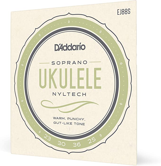 D'Addario Soprano Ukulele Nyltech EJ88S Strings