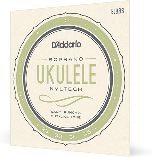 D'Addario Soprano Ukulele Nyltech  EJ88S Strings