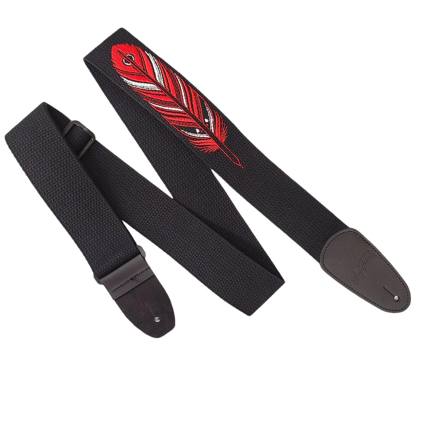 Henry Heller David Hale Black With Red Feather Strap