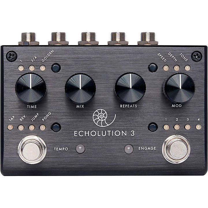 Pigtronix Echolution 3 Mod Delay W/Tap Tempo Pedal