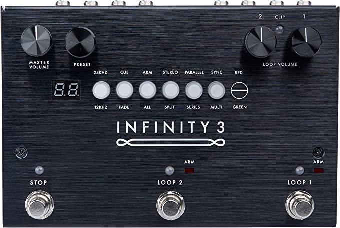 Pigtronix Infinity 2 Dual Stereo Looper Pedal