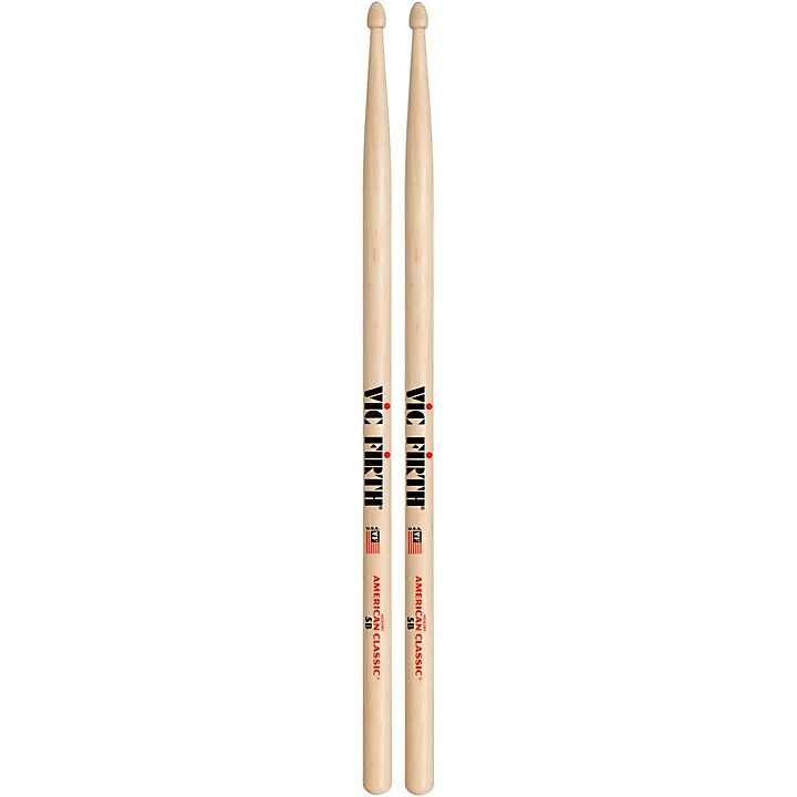Vic Firth 5B American Classic Drumsticks Drum Gear