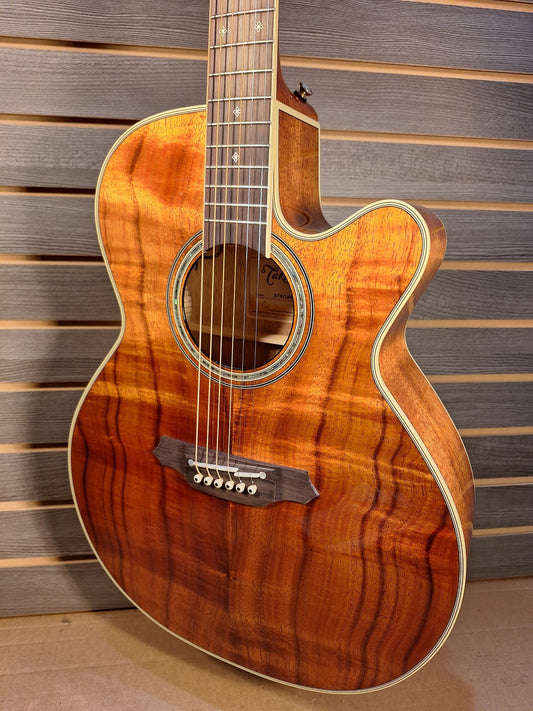 Takamine EF508 KC Acoustic Electric Guitar With Case