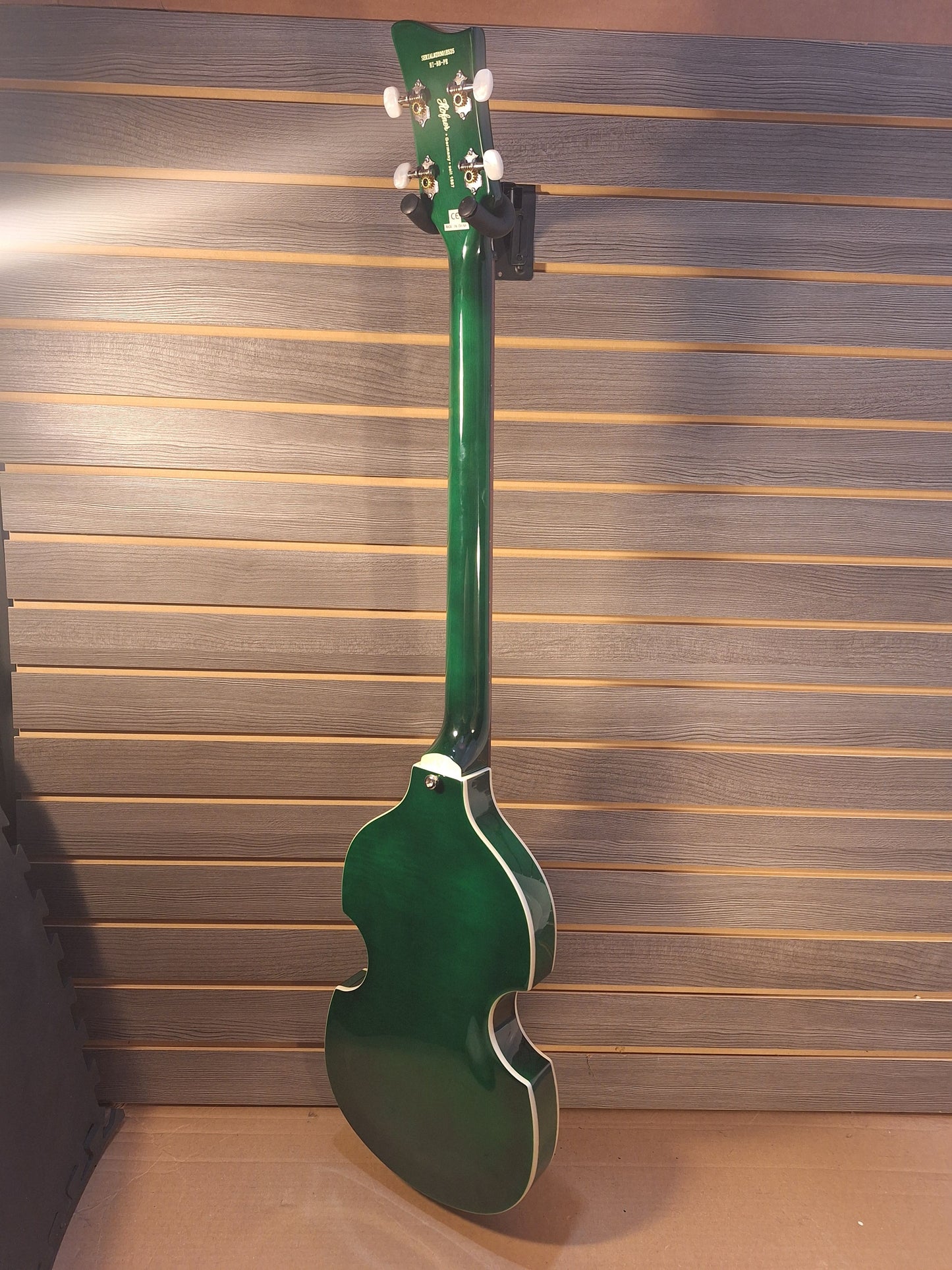 Hofner Ignition Pro Violin Bass Green