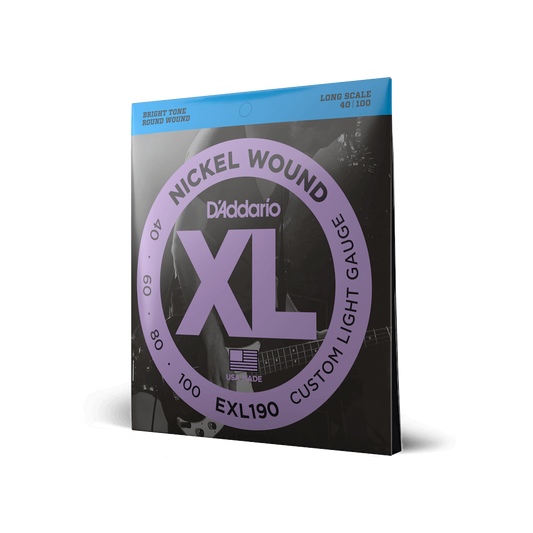 D'Addario EXL190 40/100 Long Scale Bass Strings