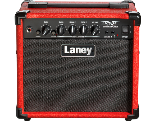Laney LX15 Amp Red