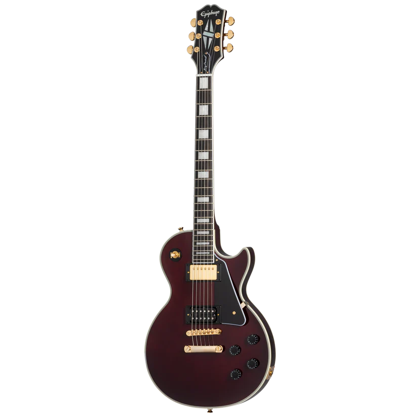 (Photos coming soon) Epiphone Jerry Cantrell "Wino" Les Paul Custom Electric Guitar With Hardshell Case