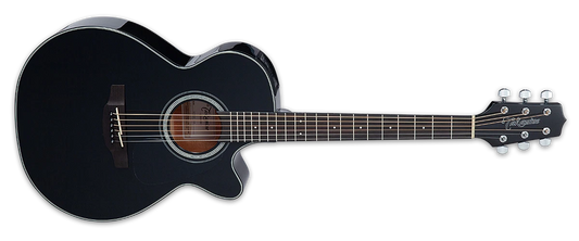 (Photos coming soon)Takamine GF30CE Black Acoustic Electric Guitar