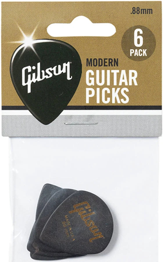 Gibson .88 Modern Picks 6 Pack