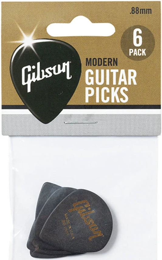Gibson .88 Modern Picks 6 Pack