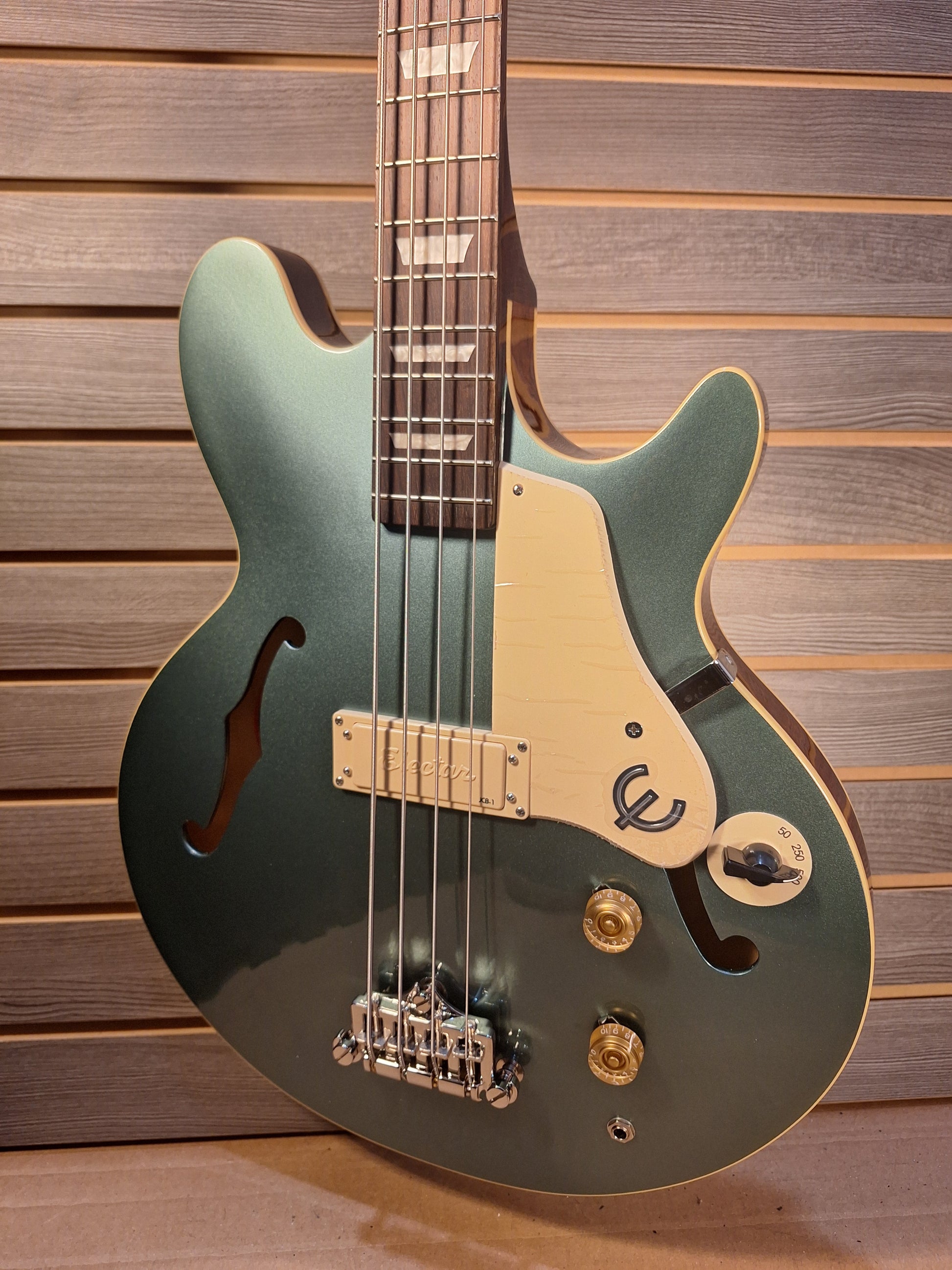 rBc Music Store Epiphone Jack Casidy Bass Pelham Blue