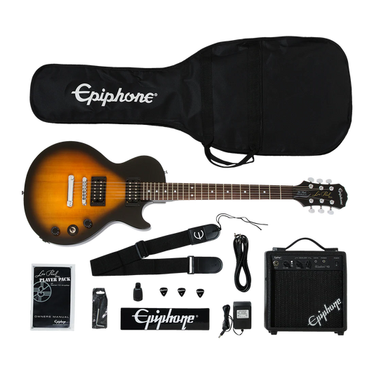 Epiphone Les Paul Player Pack Vintage Sunburst