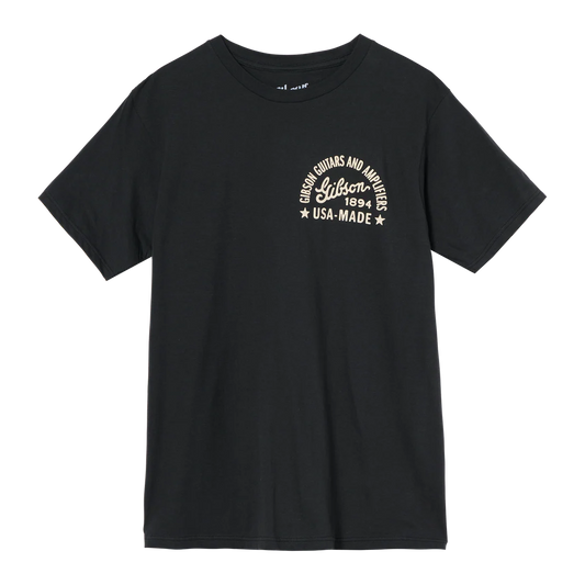 Gibson Tshirt Gibson Guitars And Amps XL