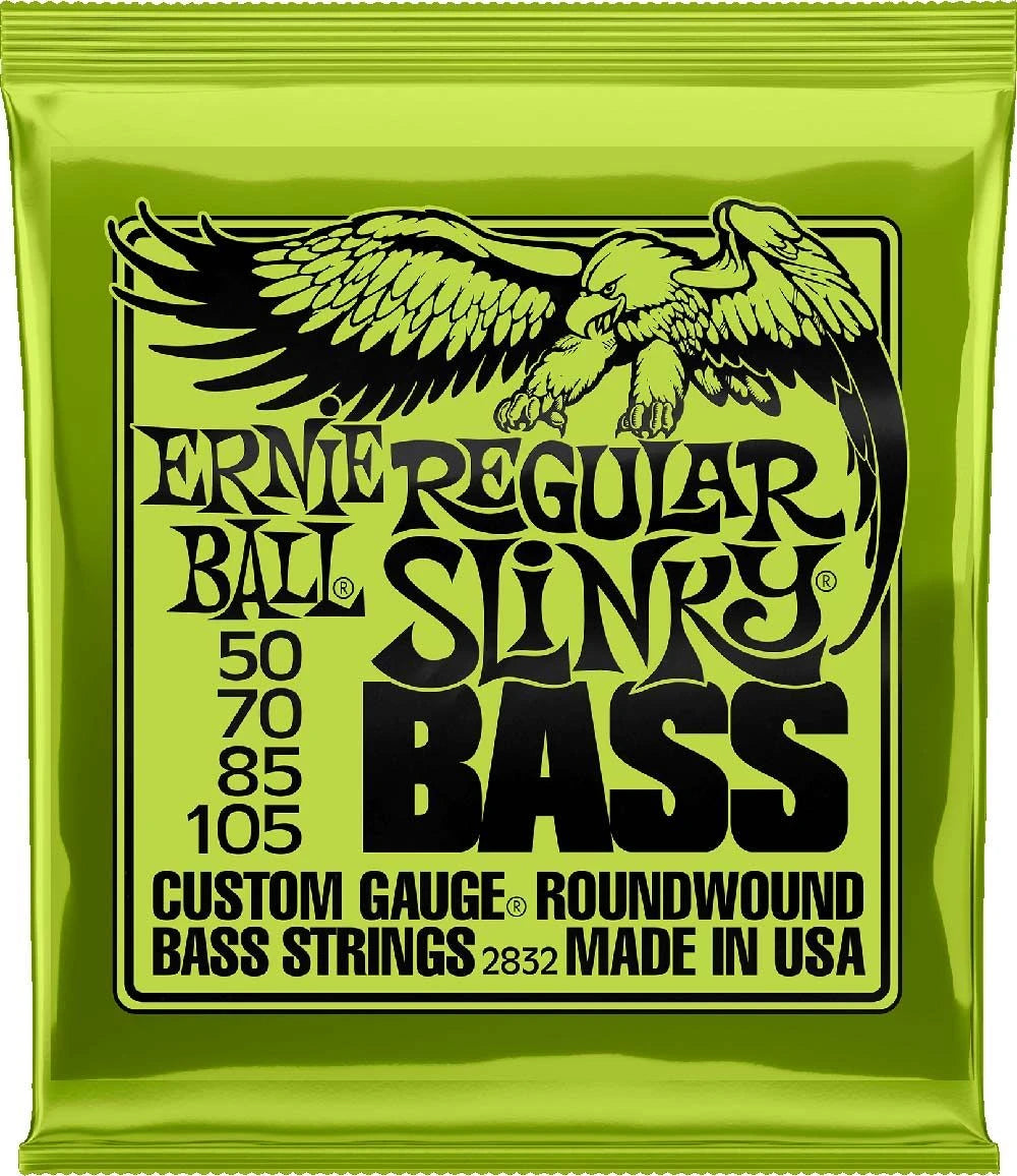 Ernie Ball Regular Slinky Bass Electric 4 Strings 2832