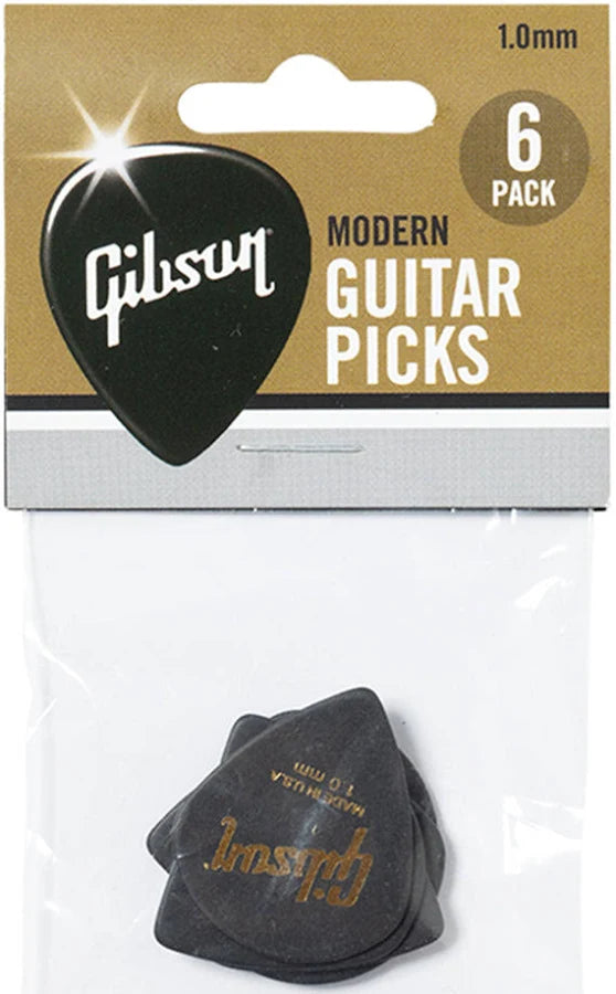 Gibson 1.0 Modern Guitar Picks 6 Pack