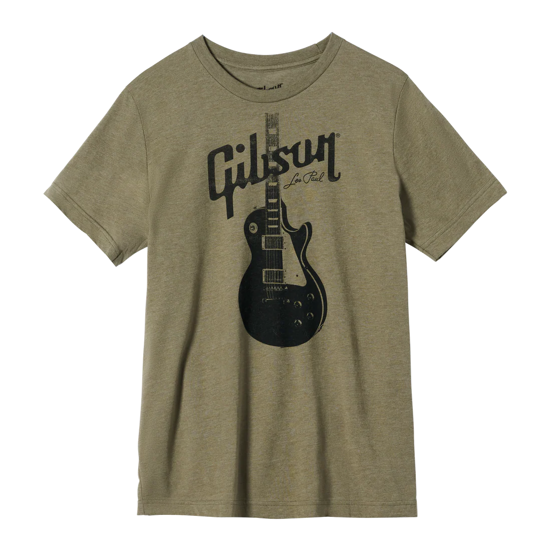 Gibson Les Paul T-Shirt Heather Olive XSM