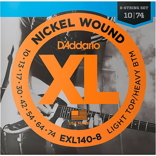 D'Addario XL EXL 140-8 Electric Strings